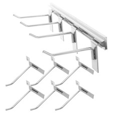 1 Set Pegboard Wall Hanging Organizer: Peg Hooks Small Shelf Holders For Tools