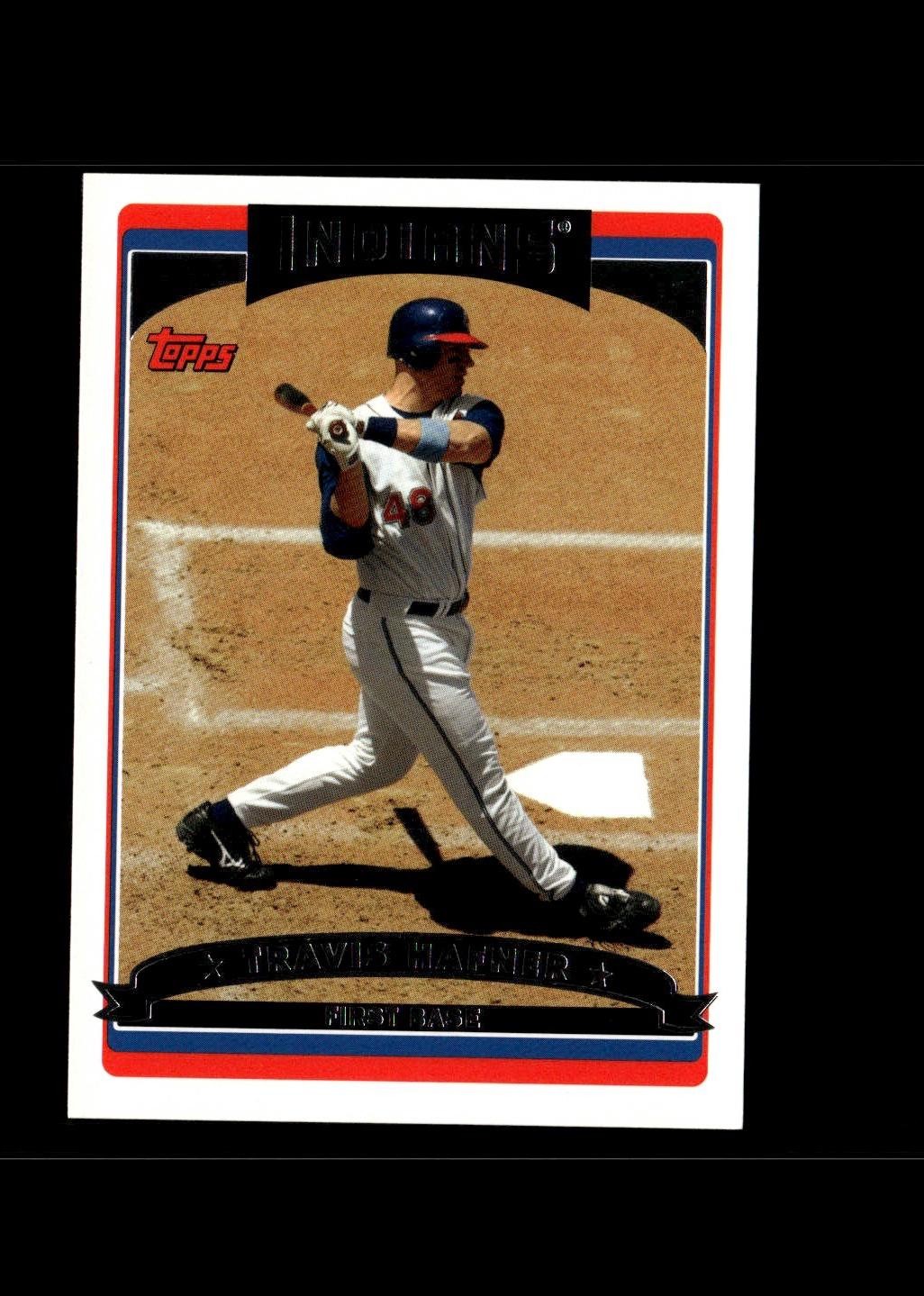 Travis Hafner 2006 Topps Baseball Card #160 Cleveland Indians