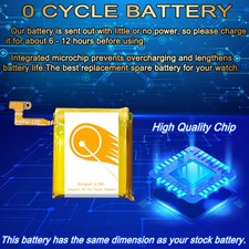 320mAh EB-BR955ABY Battery Tool fit Samsung Galaxy Watch 6 Classic 43mm R950 USA