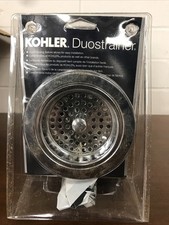 Kohler 1068824 Duostrainer Sink Strainer Vibrant Stainless 4-1/2"