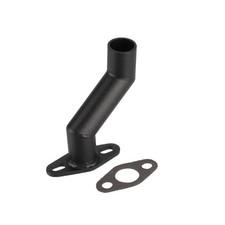 35-40mm Black Offset Intake Manifold with Gasket for 49-80cc MotorizedCarburetor