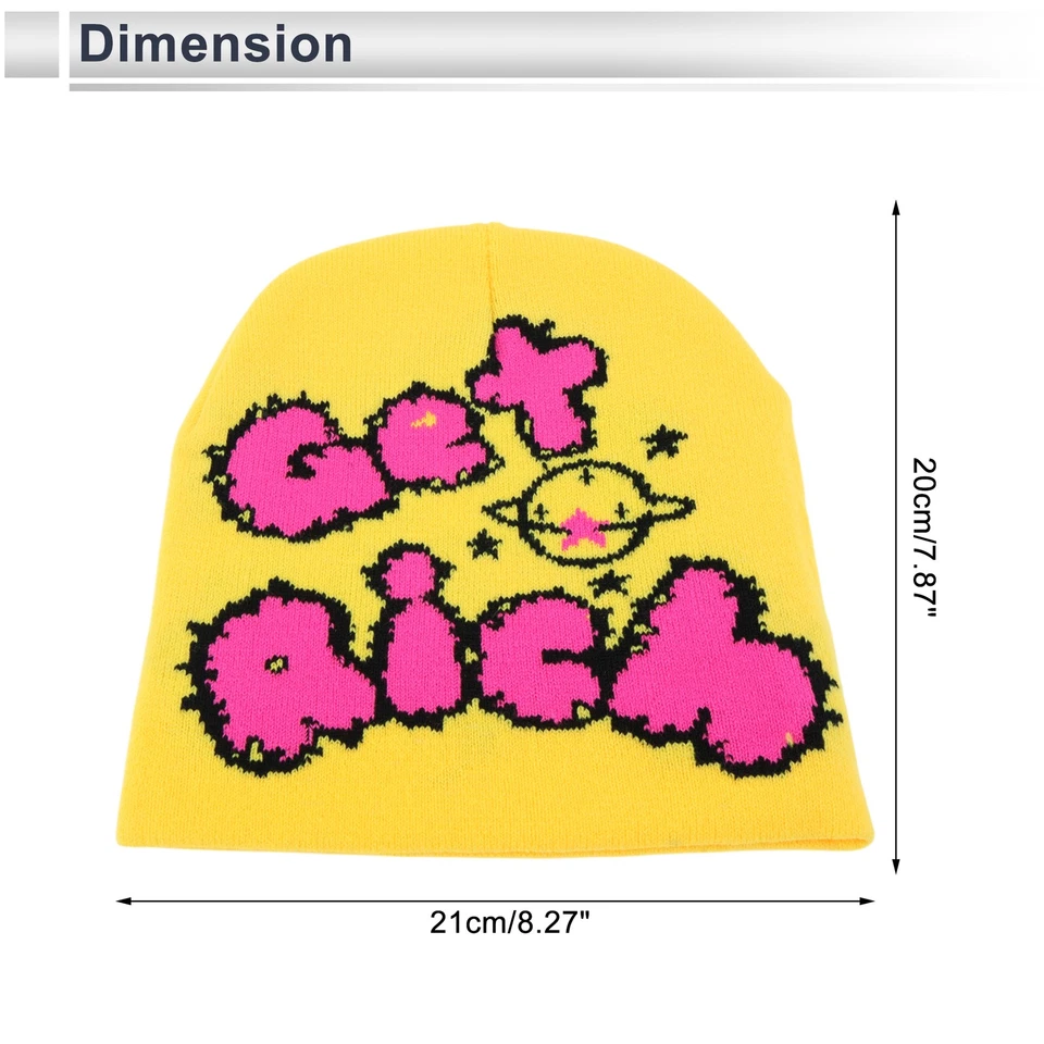 Sombrero de Ciclismo Cálido Cómodo y Transpirable GetRich Amarillo 20x21cm Foto 3 de 4