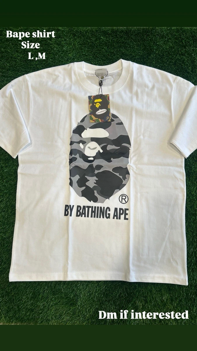 正規品】A BATHING APE ジェネラル ALL WhiteTシャツ L 【公式通販】
