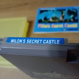 Milon's Secret Castle (Nintendo NES, 1988) Authentic Cartridge & Manual