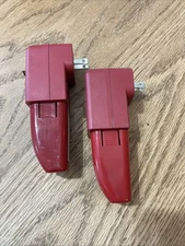 Lot of 2~ Swivel Sweeper Battery Charger With Battery Model No. XR-DC080200z