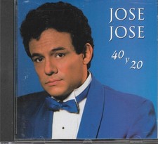 40 Y 20 by Jos&eacute; Jos&eacute; (CD, Nov-1992, Ariola International) CASI EXCELENTE 