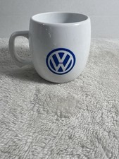 Vintage 1996 VOLKSWAGEN Coffee Cup Thick Plastic Mug Customer Advocacy