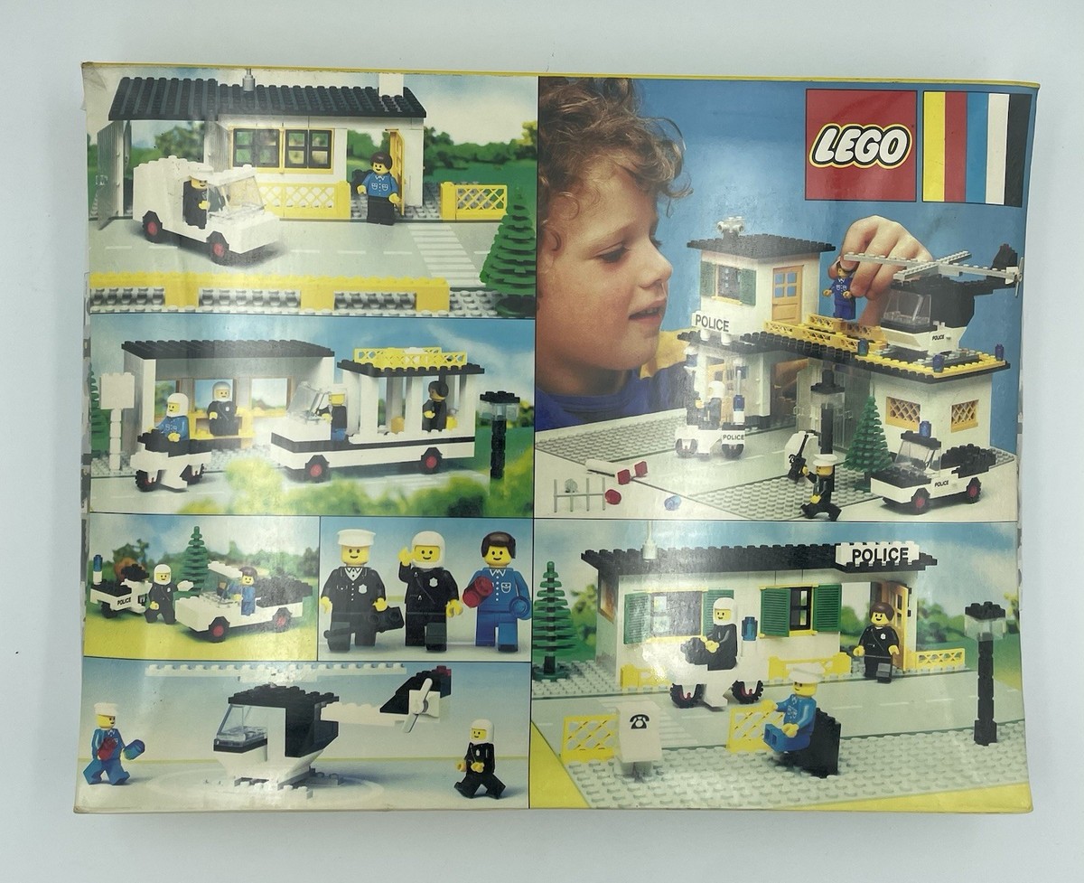 1980s lego sets lego vintage police station