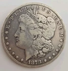 1878- CC Morgan Silver Dollar $1 - Carson City Mint