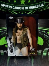 2020 Topps Chrome WWE NXT AEW RC Rookie Cameron Grimes Black Refractor 4/10