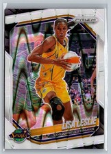 2025 Panini Prizm WNBA #106 Lisa Leslie White Seismic Prizms