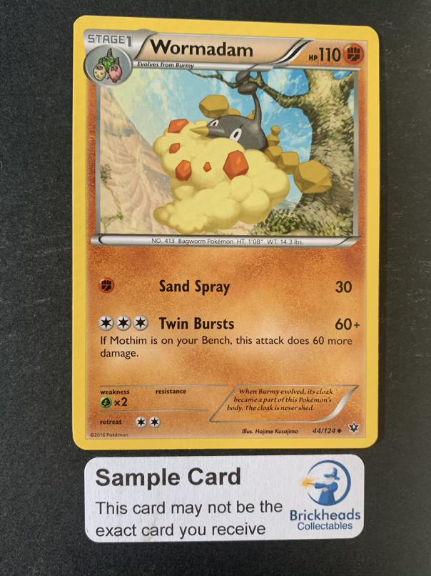 Wormadam 44/124 Uncommon | XY: Fates Collide | Pokemon Card
