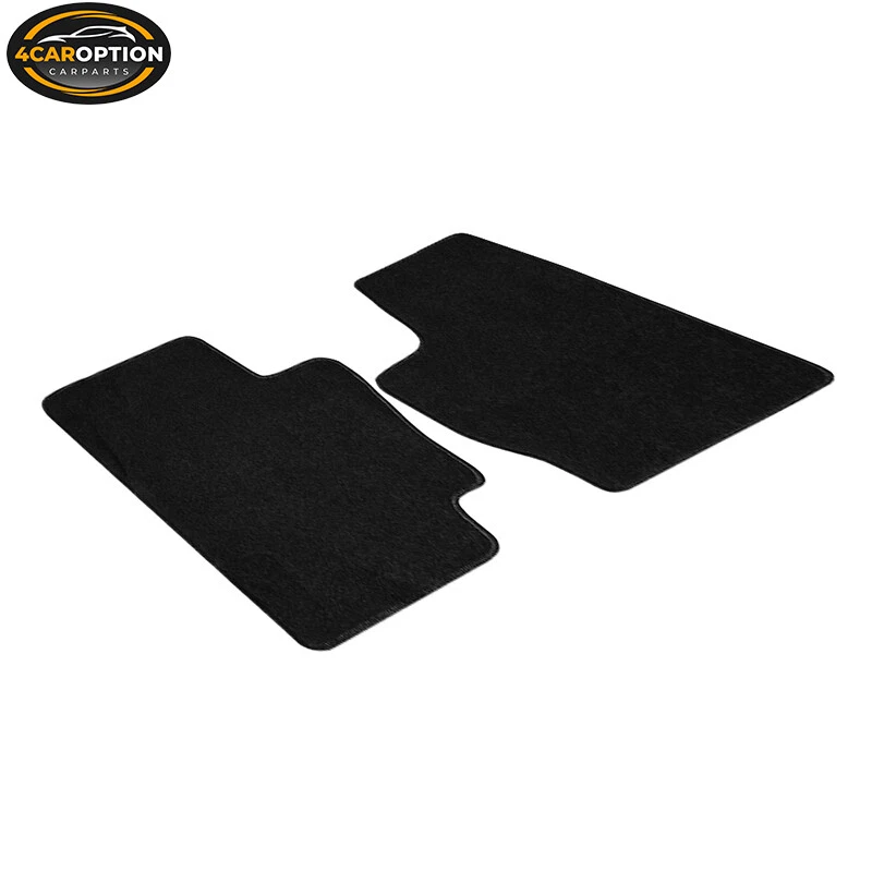 Fits 94-01 Dodge Ram 2 3 4Dr Floor Mats Carpet Nylon Black 2PC Foto 3 de 4