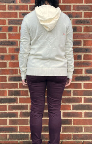 Chinti and Parker PEANUTS Ladies Snoopy 100% Cashmere Hoodie Jumper Small A228 - Picture 3 of 14