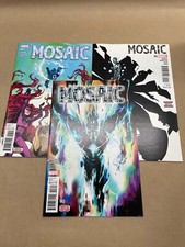 Mosaic 3, 5  7 Marvel Comics. Lot of 3