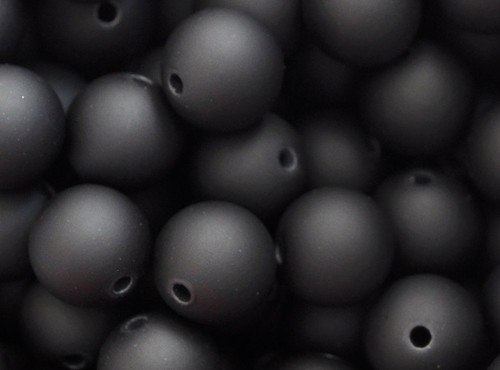 100pcs caoutchouc fini acrylique perles rondes 8mm acheter 4 get 1 gratuit - Picture 2 of 7