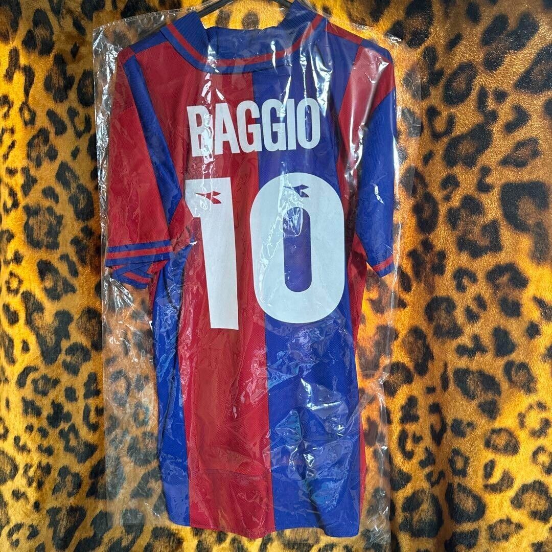1997 1998 Baggio #10 Bologna Home Original Jersey size L 1997 1998 Baggio #10 Bologna Home Original Jersey size L