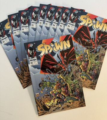 Spawn #11 Frank Miller Todd McFarlane Al Simmons Image 1993 - Lot of 10 Comics