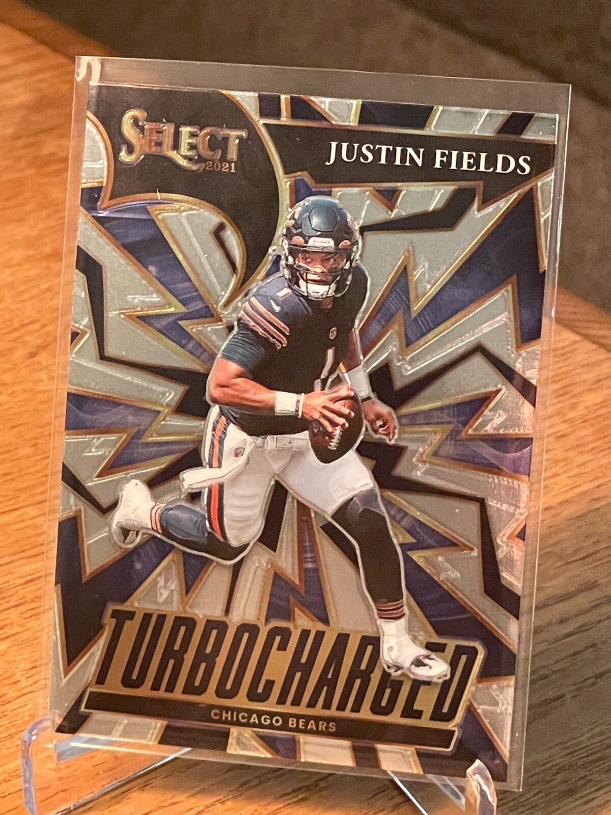 2021 Panini Select - Turbocharged #TUR-4 Justin Fields (RC)