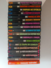 LOT de 18 livres " SAS "