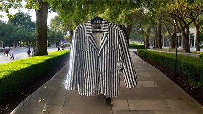 Esprit Sport Casual Striped Blazer 
