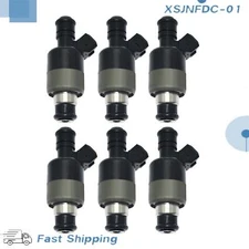 Set (6) Fuel Injectors for Chevy Buick Pontiac Oldsmobile 3.1L 3.4L 17109826 a