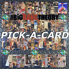 2013 CRYPTOZOIC BIG BANG THEORY SEASON 5 PICK-A-CARD 1-68 BASE CARD OR WRAPPER