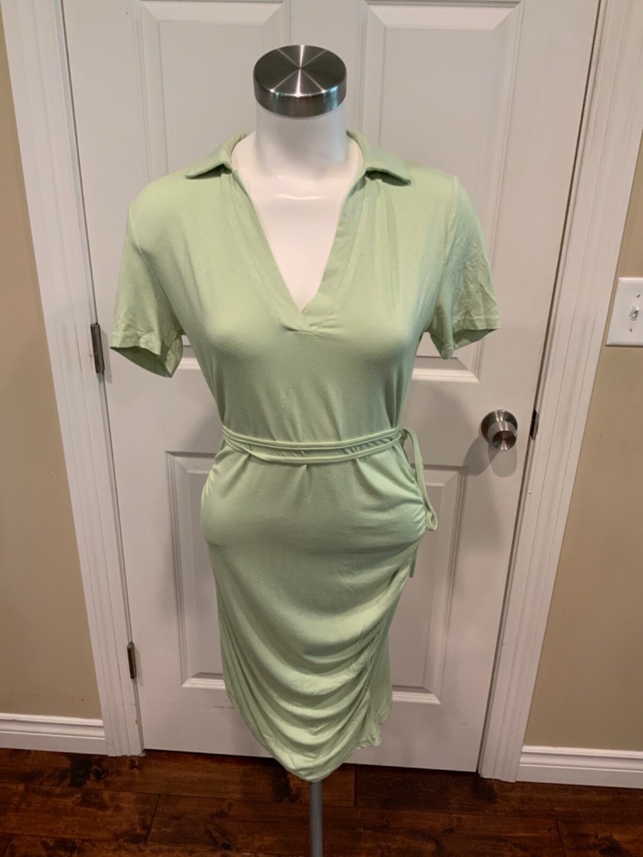 cider dress green Amazon.com: CIDER Satin Knotted Puff Sleeve Split Midi Dress: Green, S : Clothing, Shoes & Jewelry