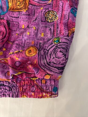 Lavon Petites Shell Jacket - Pink Multicoloured Pattern - Nylon - Women's - Med - Picture 7 of 12