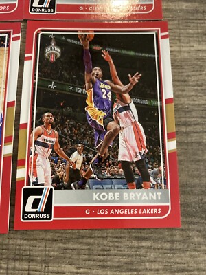 2015-16 Donruss Panini SEALED Toronto All-Star Weekend  9 Card Set Kobe Bryant