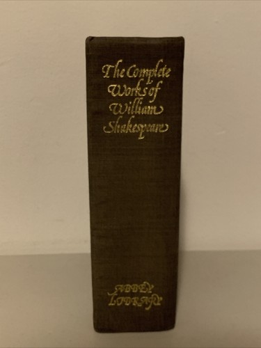 The Complete Works Of William Shakespeare Abbey Library Hardcover 1978 - Picture 2 of 5