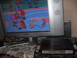 Neo Geo  Mvs SNK GAME STREET HOOP ( STREET SLAM IN USA ) AUTHENTIC