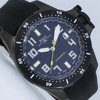 NEU BALL ENGINEER HYDROCARBON BLACK CHRONOMETER 42mm UHR Ref. DM20176A-P1CAJ-BK - Bild 1 von 4