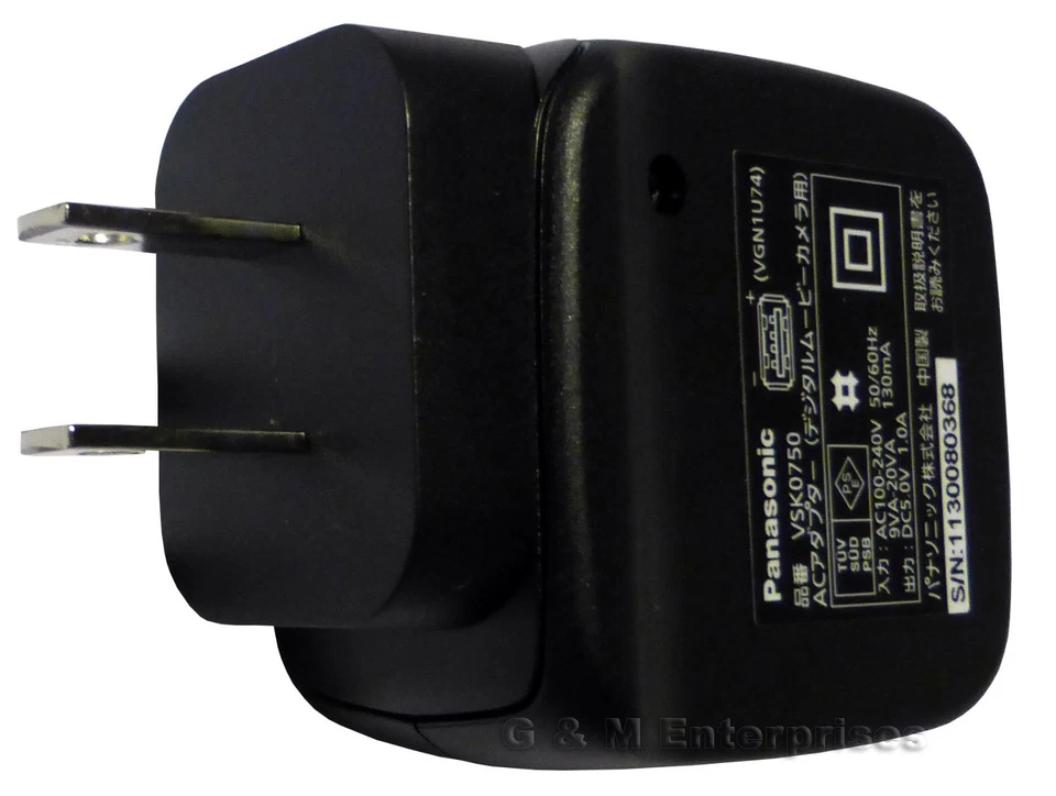 New Panasonic VSK0750 AC Adaptor for HX-WA30, HX-WA03, HX-DC3, HX-DC2 -US Seller - Image 3 of 4