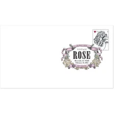 US 4959 Wedding Vintage Rose DCP FDC 2015