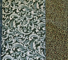 Reproduction Fabric Half Yards  Your choice Greens