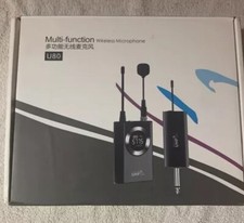 Wireless Microphone Headset, Head Mic Speaker System, UHF Professional