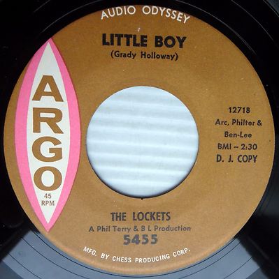 THE LOCKETS Little Boy / Don't Cha Know 1963 Girl Group SOUL POPCORN 45 w5525