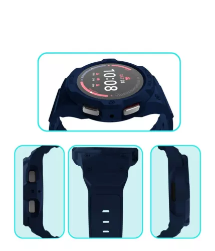 TPU Rugged Sport Band Strap Case Cover For Samsung Galaxy Watch 7 6 5 4 40/44mm - Picture 3 of 18