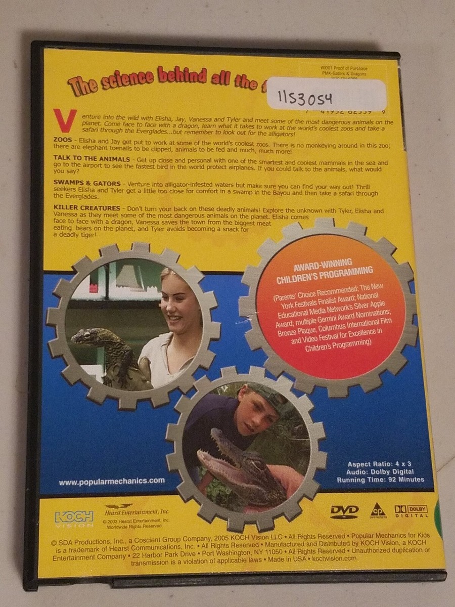 その他 Popular Mechanics for Kids: Gators & Dragons [DVD] Popular Mechanics for Kids - Gators & Dragons (DVD, 2005