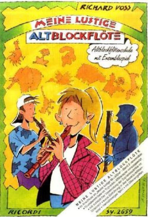 Thumbnail - Meine Lustige Altblockflöte | Richard Voss | Deutsch | Broschüre | 81
