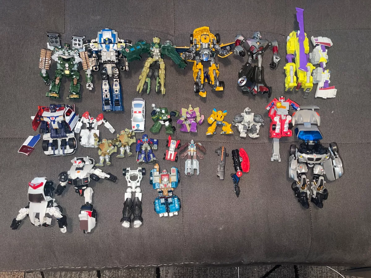 Lot of 22 Transformers Toy Action Figures. hailstorm, energon