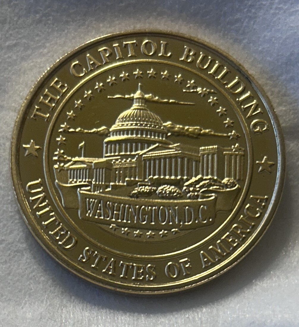 e Washington 記念メダル Washington D.C. The Capitol Building United States of America
