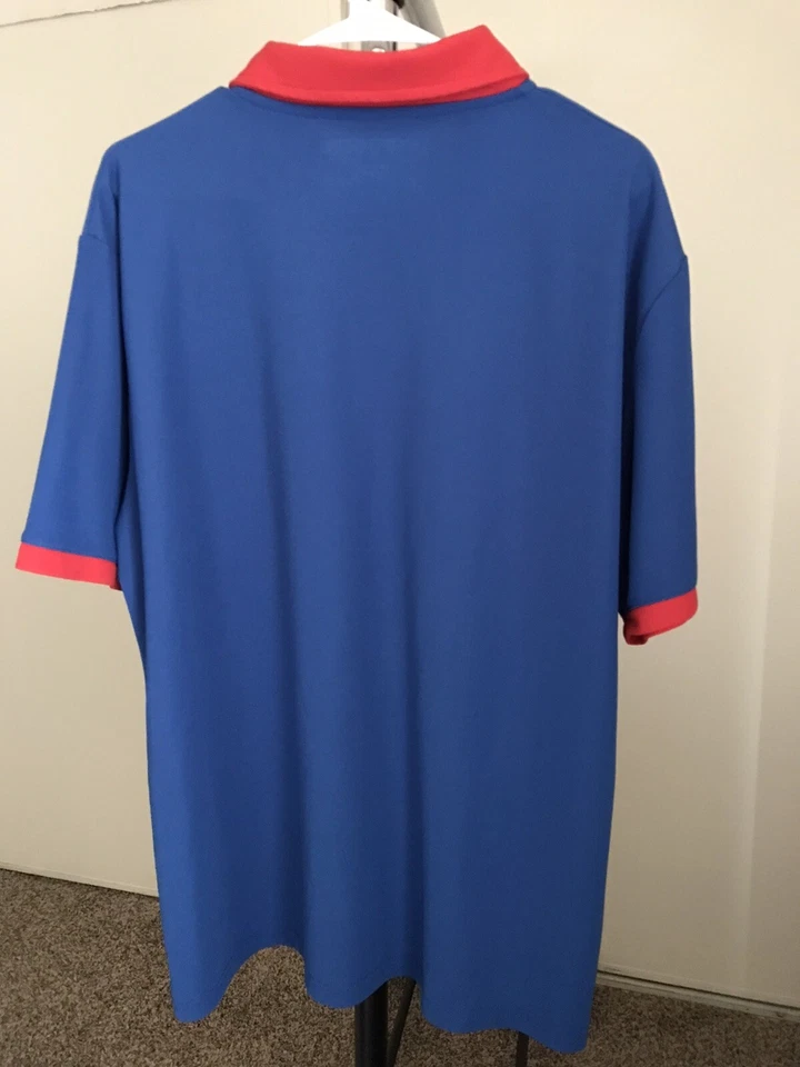 Camiseta polo de fútbol de manga corta Fifth Sun Italia para hombre talla Foto 2 de 4