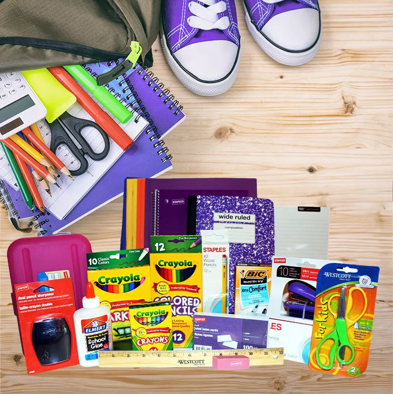 vs. Staples for back-to-school supplies