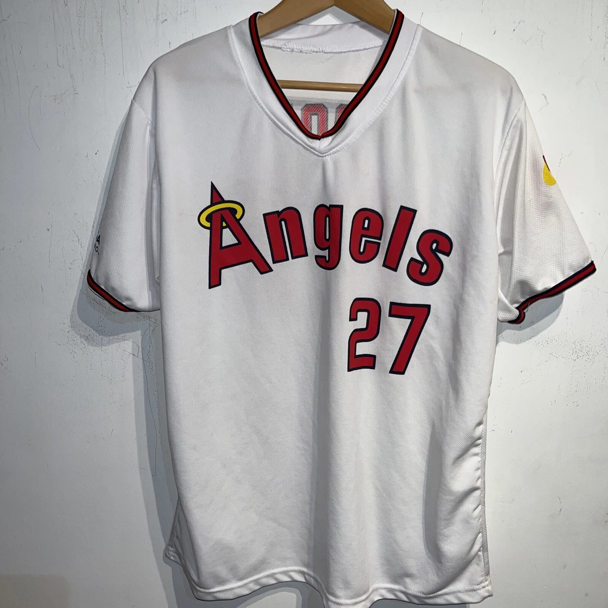 mike trout jersey large