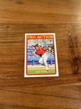 Alec Bohm 2021 Topps Throwback Thursday 1982 In Action PR /1332 Rookie NRMT+