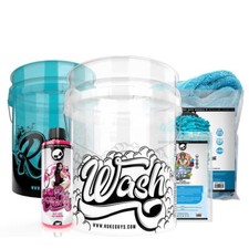 Auto Wasch Set Nuke Guys 2 Wascheimer Autoshampoo Waschhandschuh Trockentuch