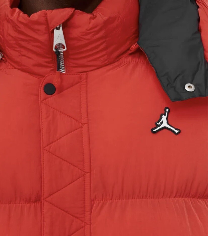 NEW Air Jordan Winter Mens Puffer Jacket Red Size XL DQ8104-612 | eBay