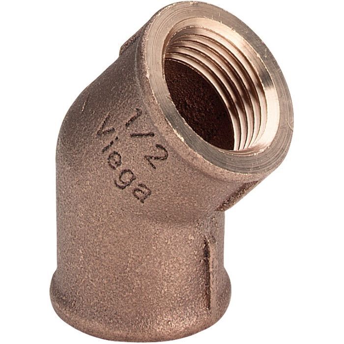 Viega Bogen 320645 Rp 3/4, 45Град, Ротгусс